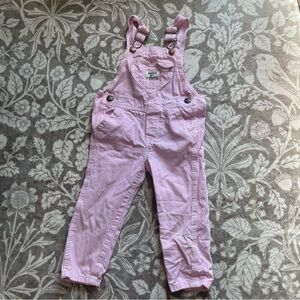 OshKosh B'gosh Pink Striped Overalls